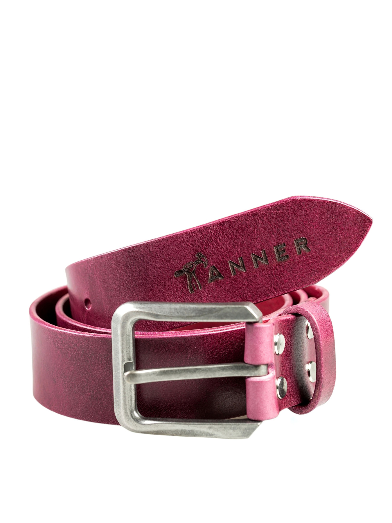 Ремінь Tanner модель CasualBurgundy Ремінь Tanner модель CasualBurgundy Фото