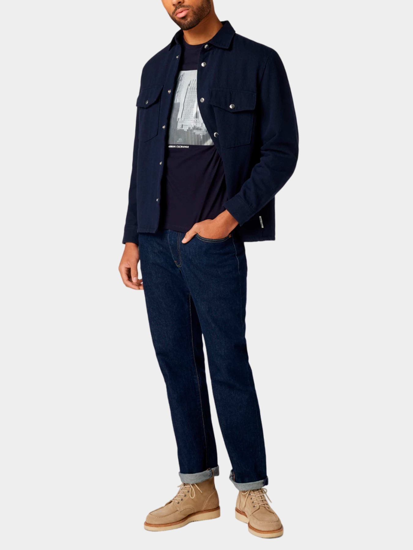Футболки и поло Armani Exchange модель 3DZTHU-ZJH4Z-15CX Фото
