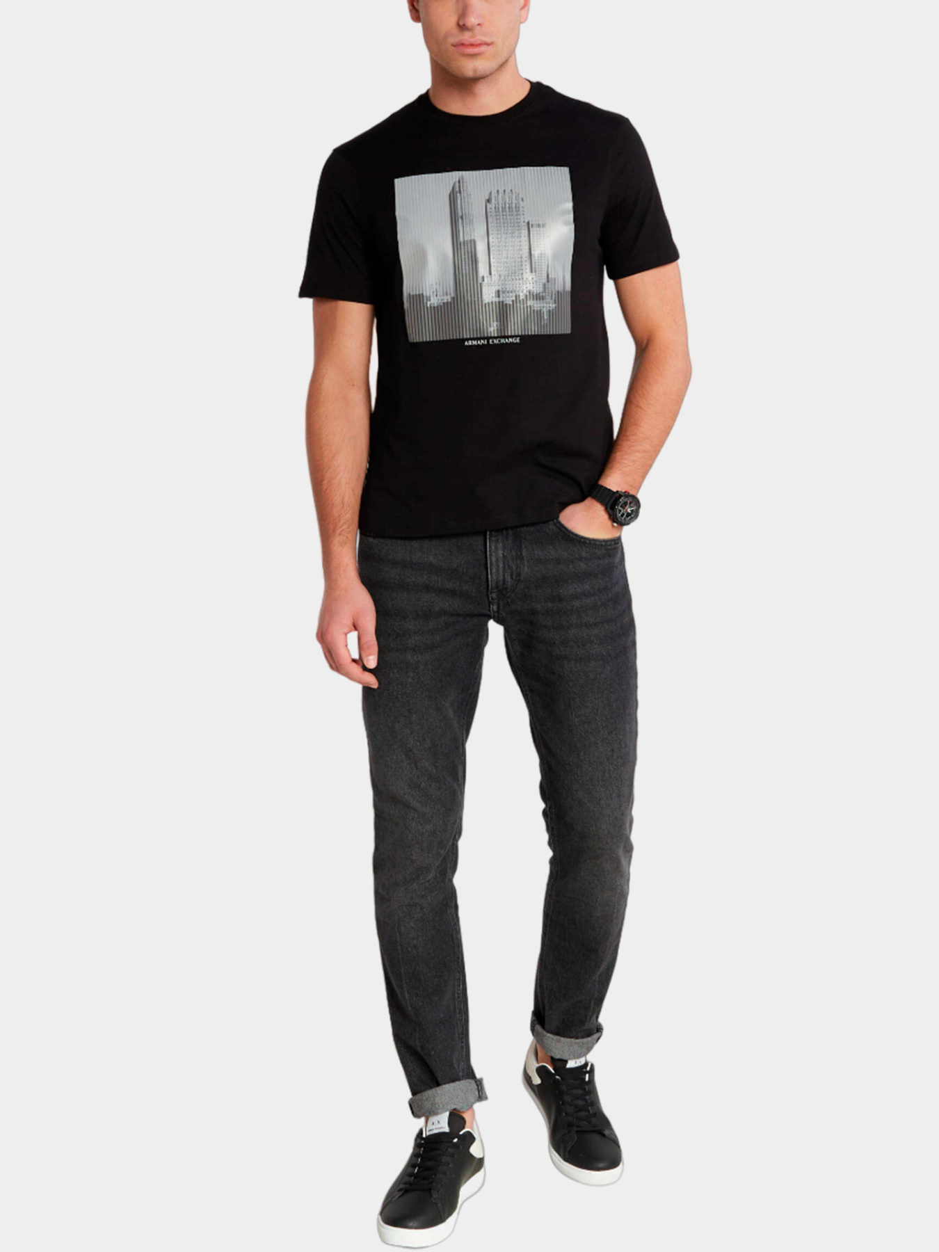 Футболки и поло Armani Exchange модель 3DZTHU-ZJH4Z-1200 Фото
