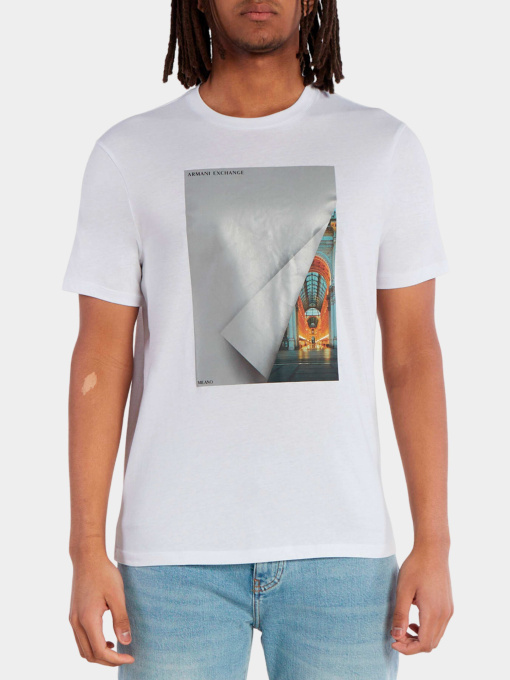 Футболки и поло Armani Exchange модель 3DZTKG-ZJH4Z-71AW Фото