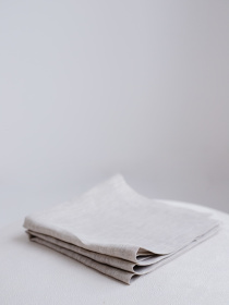 Набір з 2-х столових серветок з льону класичних однотонних в кольорі "Еко" GNIZDO модель LCTNMC-001 Набір з 2-х столових серветок з льону класичних однотонних в кольорі "Еко" GNIZDO модель LCTNMC-001 Фото