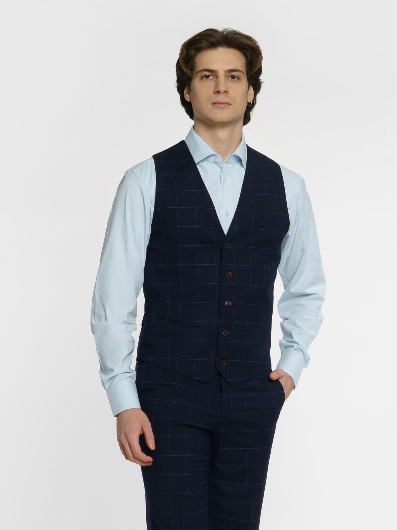 Жилет классический Arber модель M20.01.09.411 Фото