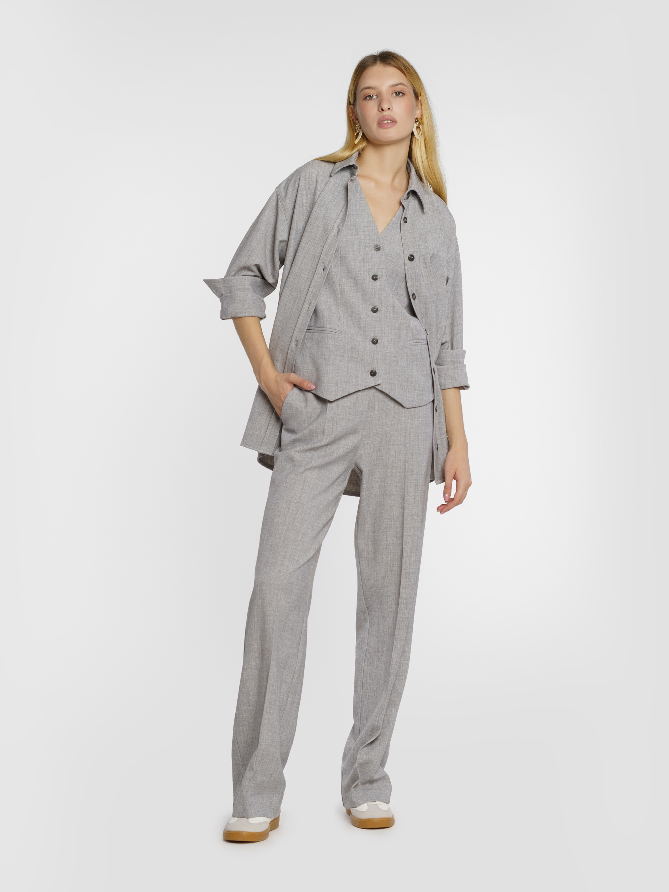 Жилет классический Arber модель W20.01.13.332 Фото