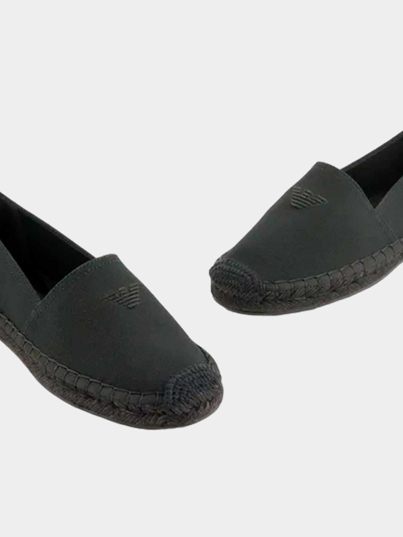 Слипоны и мокасины Emporio Armani модель XVSS07-XD396-K001 Фото