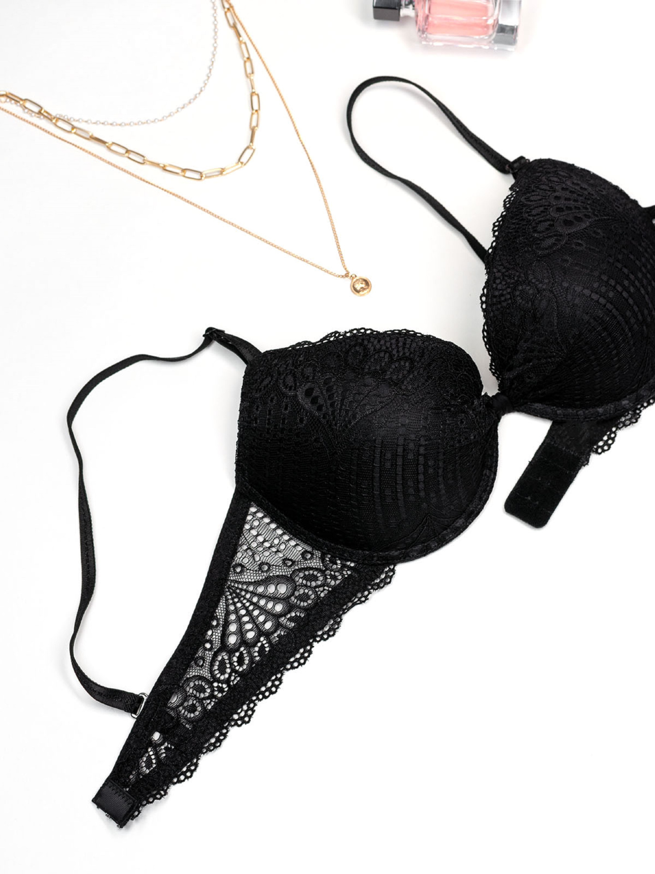 Бюстгальтер ISSA Plus модель BL2-698_черный Фото