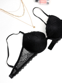 Бюстгальтер ISSA Plus модель BL2-698_черный Фото