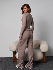 Костюм ISSA Plus модель SA-507_бежевый Фото