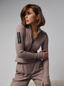 Повсякденний костюм ISSA Plus модель SA-507_бежевый Фото