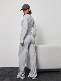 Костюм ISSA Plus модель SA-507_светло-серый Фото