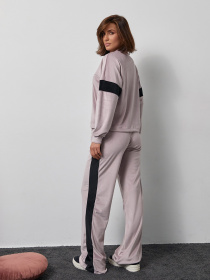 Спортивний костюм ISSA Plus модель SA-503_бежевый Фото