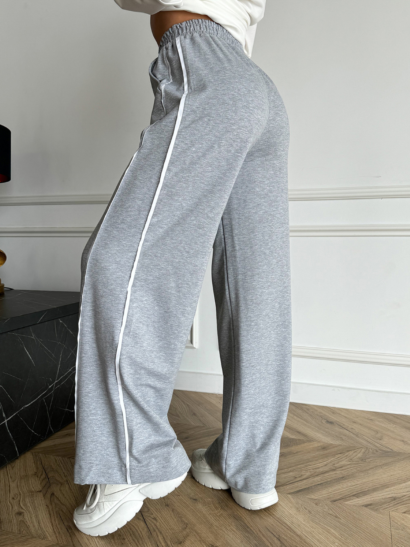 Штаны спортивные ISSA Plus модель 14311_серый Фото