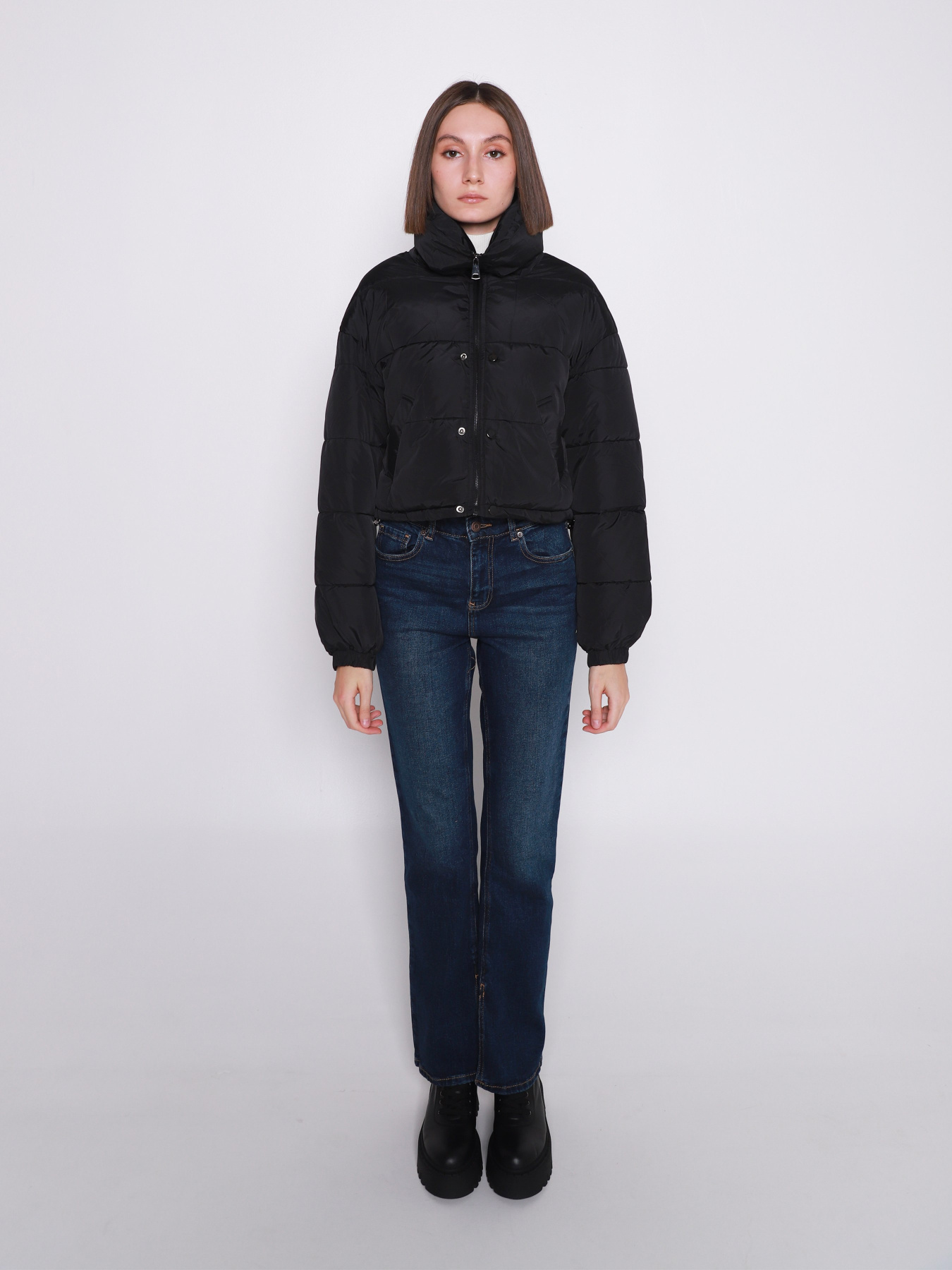 Демісезонна куртка URBAN TRACE модель LA608-BLACK Фото