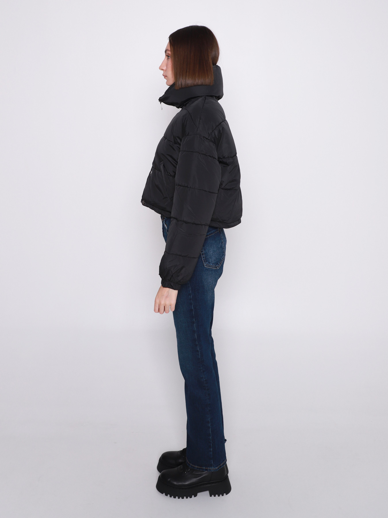 Демісезонна куртка URBAN TRACE модель LA608-BLACK Фото