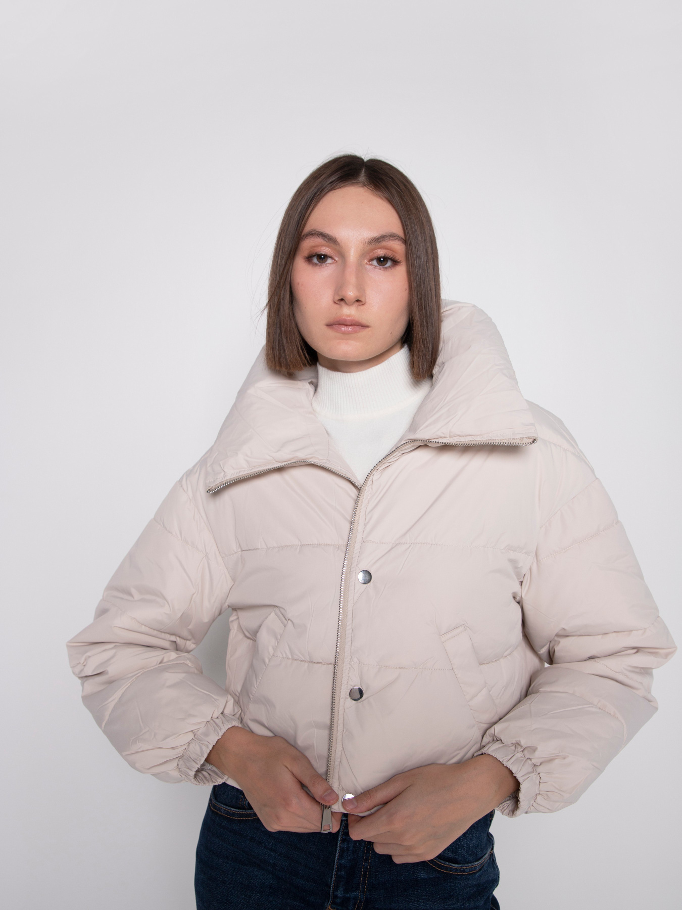 Демісезонна куртка URBAN TRACE модель LA608-BEIGE Фото