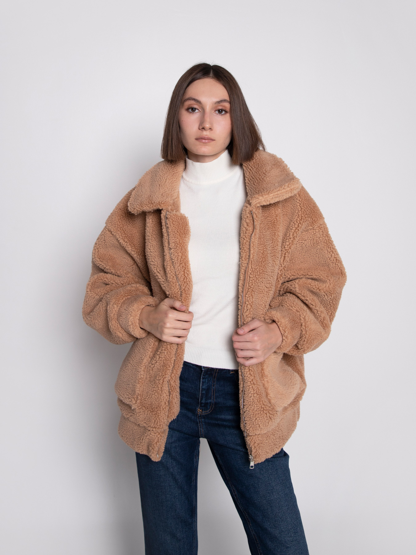 Шуба URBAN TRACE модель Z761-CAMEL Шуба URBAN TRACE модель Z761-CAMEL Фото