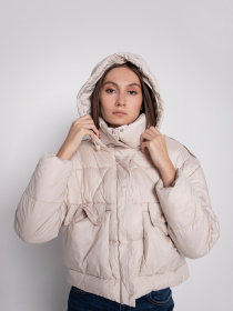 Демісезонна куртка URBAN TRACE модель HAR001-BEIGE Фото