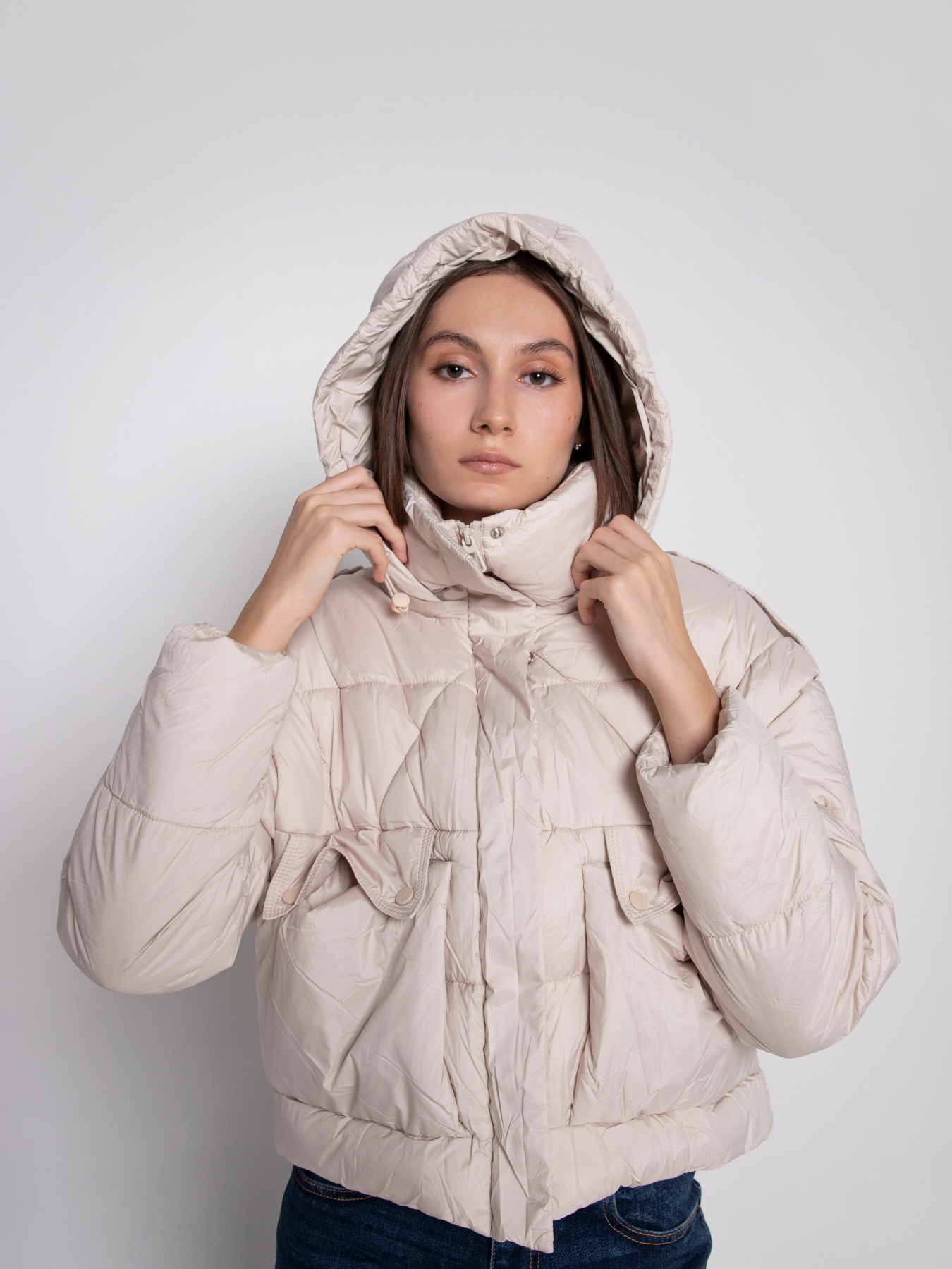 Демисезонная куртка URBAN TRACE модель HAR001-BEIGE Фото