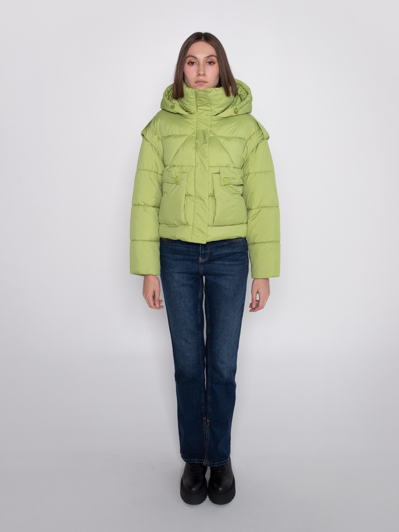 Демисезонная куртка URBAN TRACE модель HAR001-LIME Фото