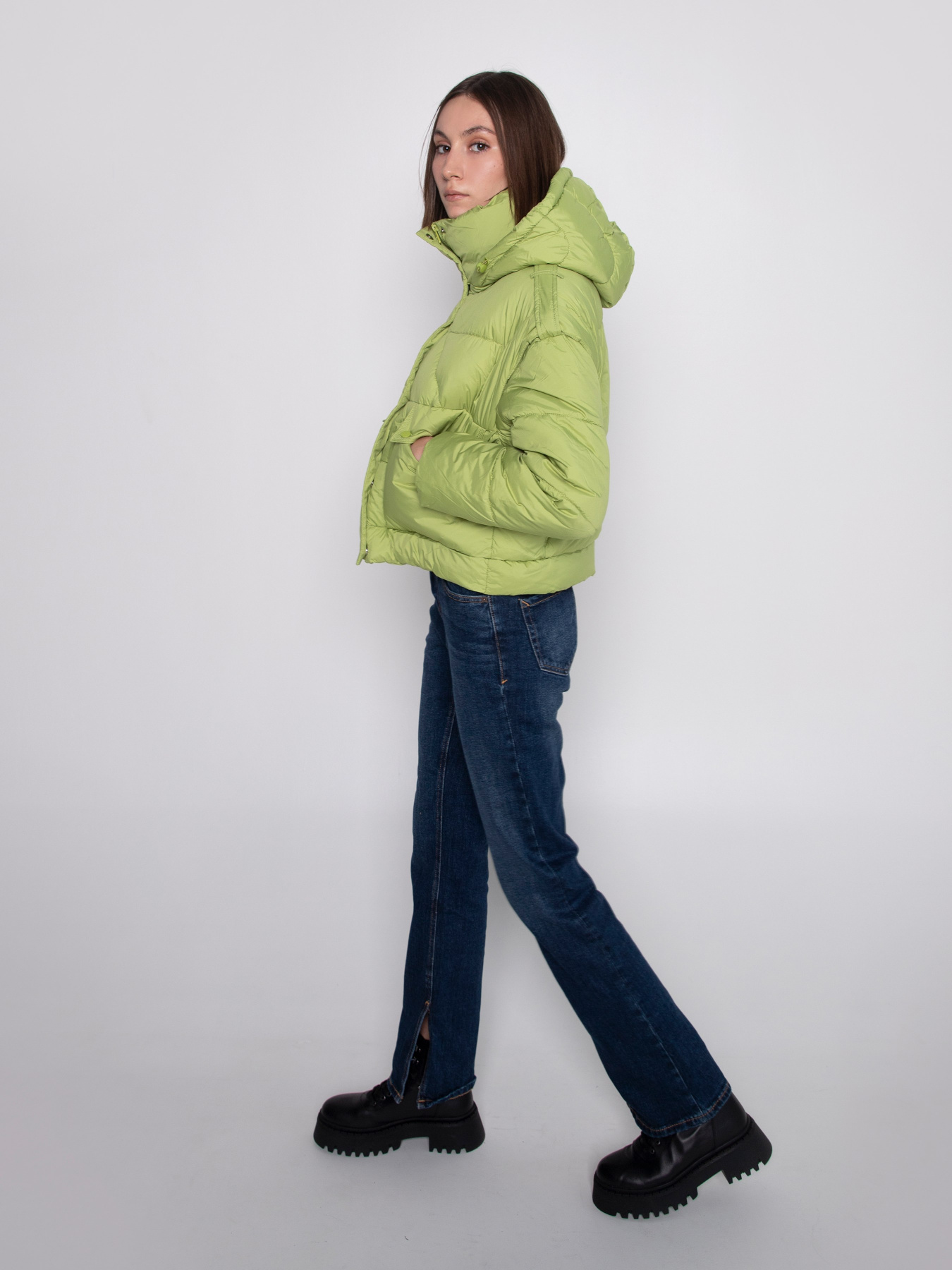 Демисезонная куртка URBAN TRACE модель HAR001-LIME Фото