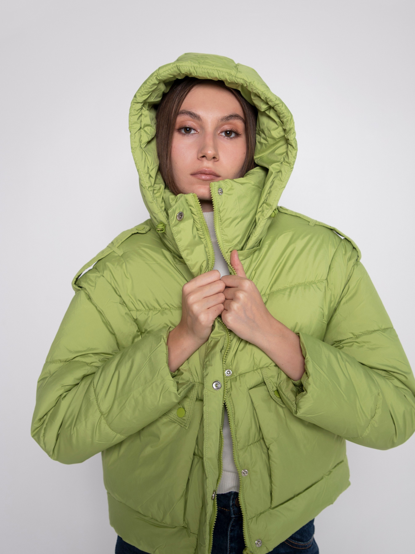 Демисезонная куртка URBAN TRACE модель HAR001-LIME Фото