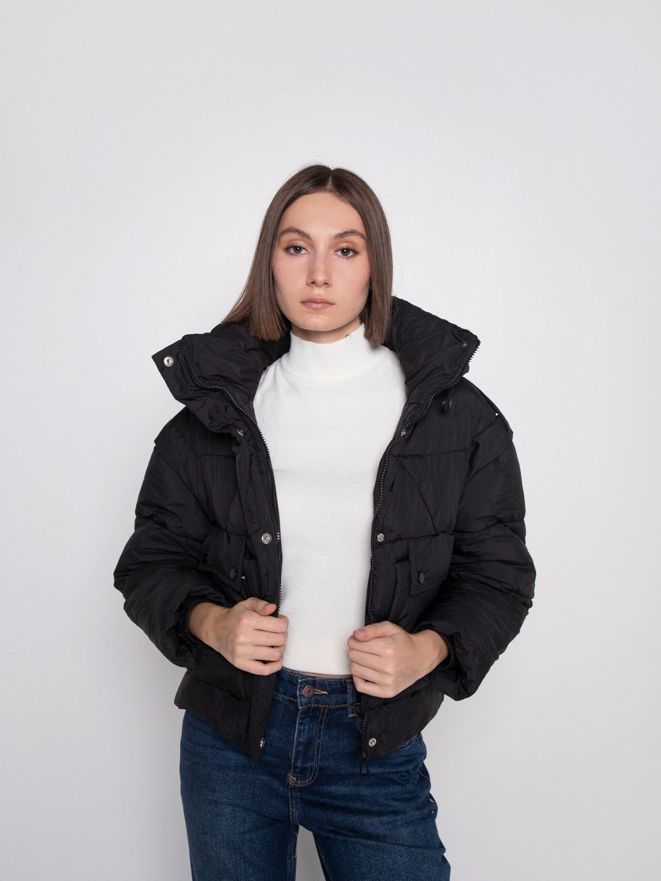 Демісезонна куртка URBAN TRACE модель HAR001-BLACK Фото