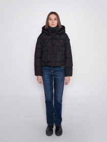 Демісезонна куртка URBAN TRACE модель HAR001-BLACK Фото