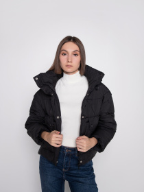 Демісезонна куртка URBAN TRACE модель HAR001-BLACK Фото