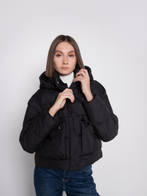 Демісезонна куртка URBAN TRACE модель HAR001-BLACK Фото