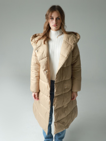 Зимняя куртка URBAN TRACE модель LA603-BEIGE Фото