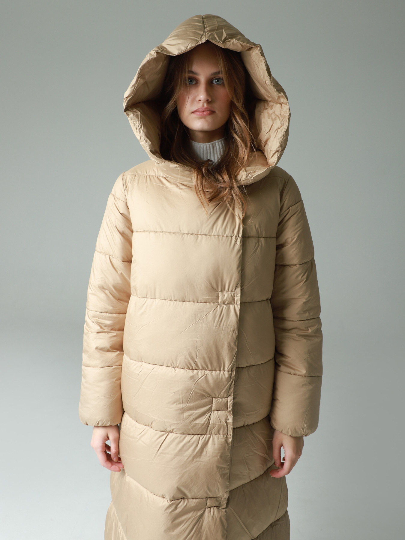 Зимняя куртка URBAN TRACE модель LA603-BEIGE Фото