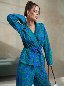 Костюм ISSA Plus модель 14493_зеленый Фото