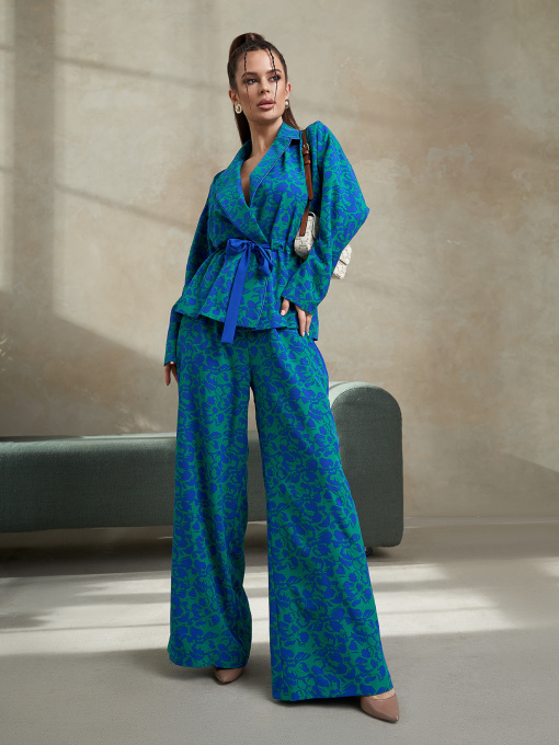 Костюм ISSA Plus модель 14493_зеленый Фото