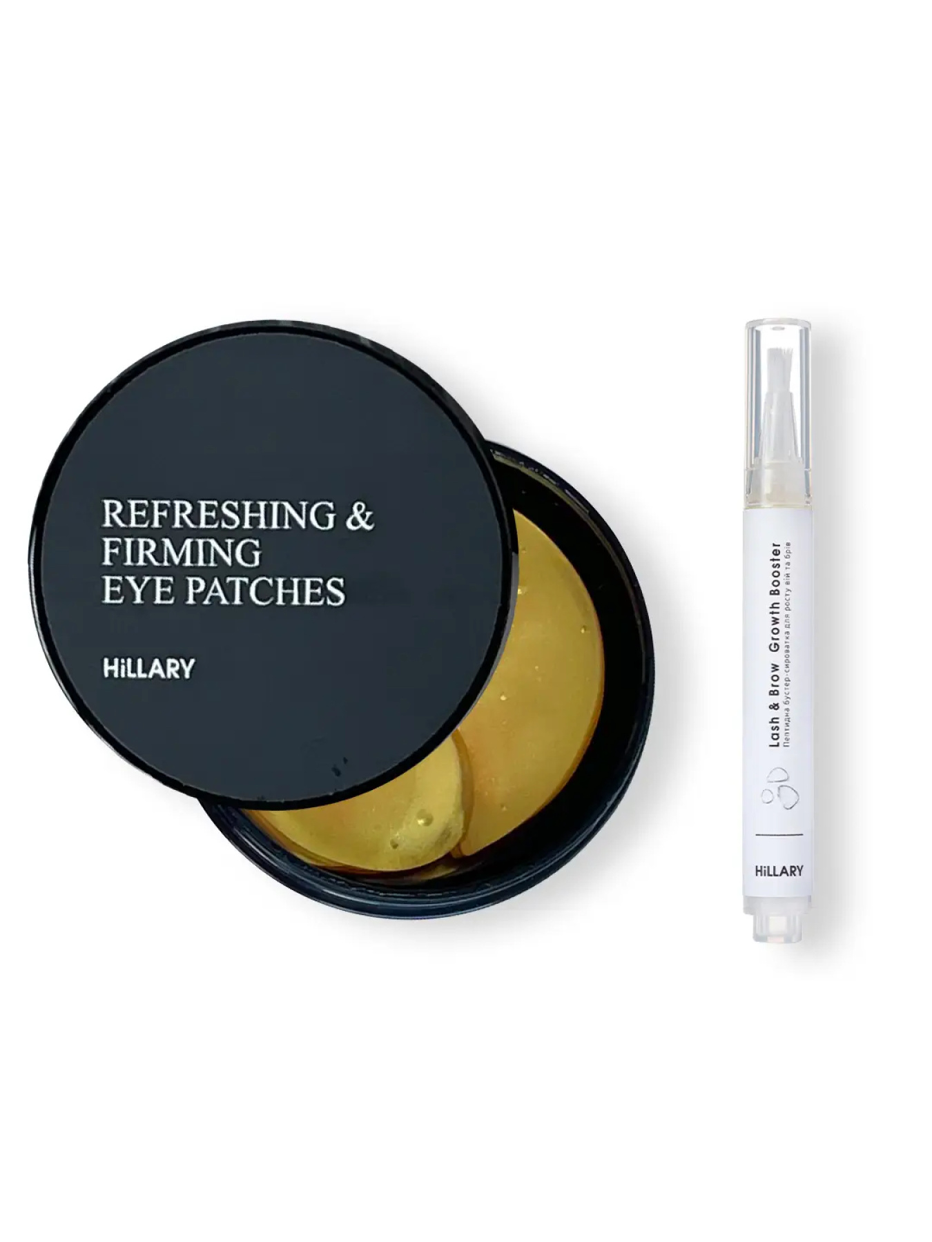 Освіжаючі зміцнювальні патчі і сироватка для росту вій та брів Hillary модель K-11-795 Фото