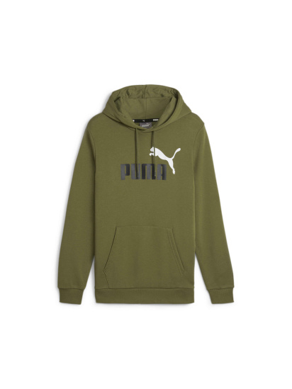 Худи PUMA Ess+ 2 Col Big Logo Hoodie модель 586765 - фото