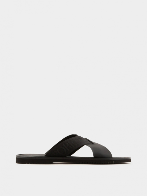 Шлёпанцы Emporio Armani модель X4P124-XN787-K001 Фото