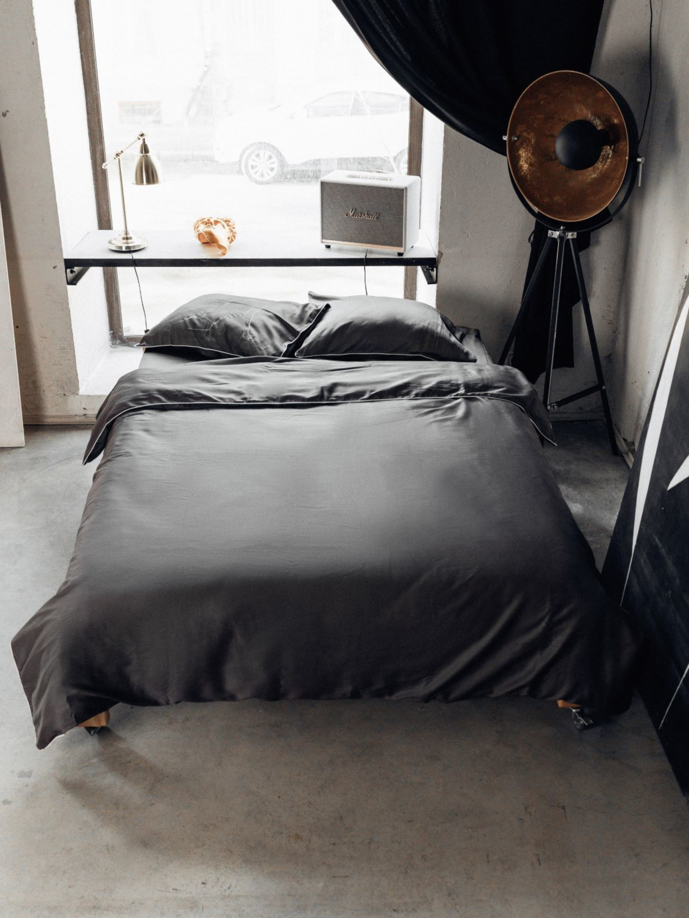 Комплект постільної білизни Graphite з принтом "Спокуса" B.D.S.M. модель SBCPKB01graphite Фото