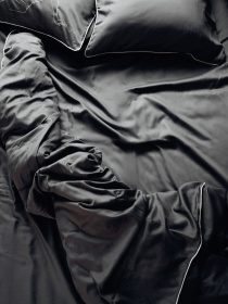 Комплект постільної білизни Graphite з принтом "Спокуса" B.D.S.M. модель SBCPKB01graphite Фото