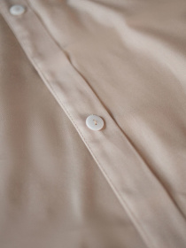 Комплект постільної білизни Nude з принтом "Силует" B.D.S.M. модель SBCPKB01beige Фото