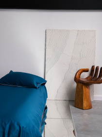 Комплект постільної білизни Deep Blue з принтом "Пристрасть" B.D.S.M. модель SBCPKB01blue Фото