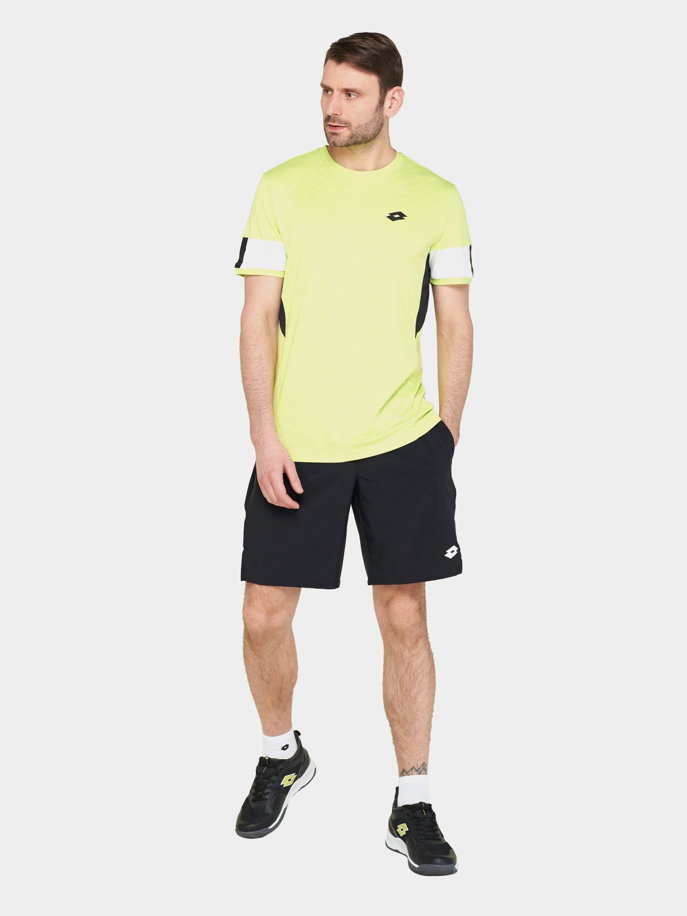 Шорты спортивные Lotto TOP TEN II SHORT9 PL модель 214205_1CL Фото