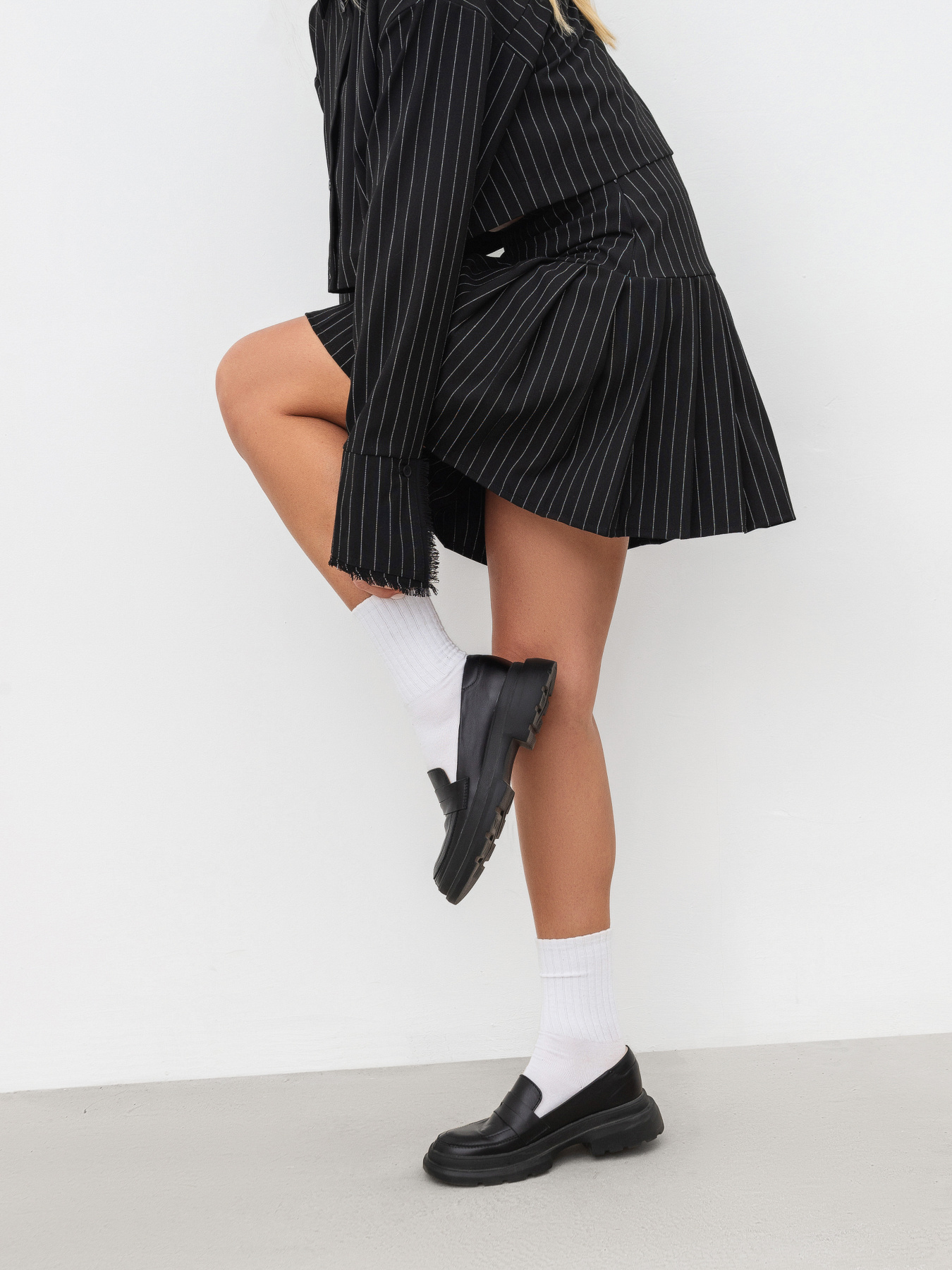 Юбка мини Romashka А-ля Преппі модель 206026405101 Фото