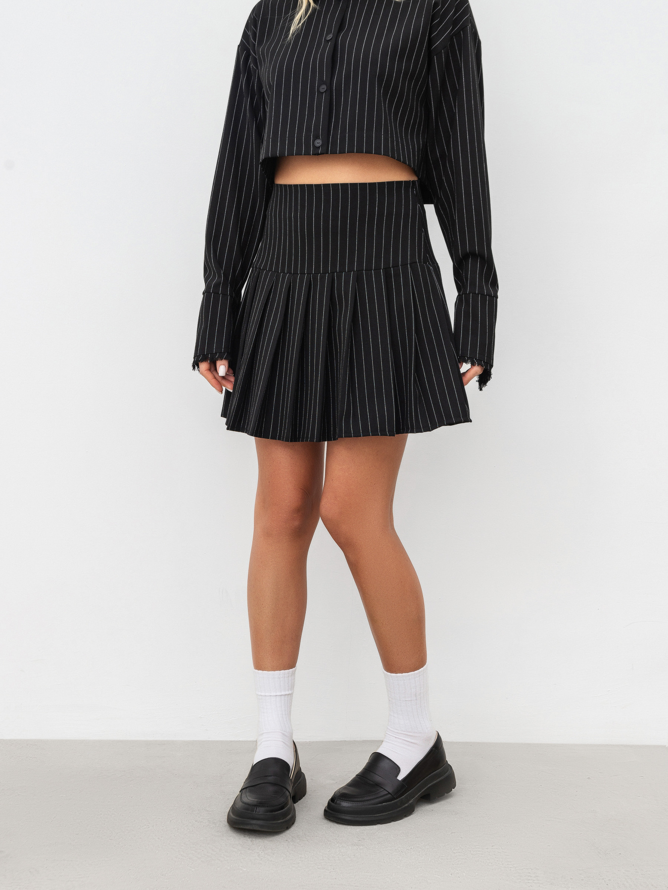 Спідниця міні Romashka А-ля Преппі модель 206026405101 Спідниця міні Romashka А-ля Преппі модель 206026405101 Фото