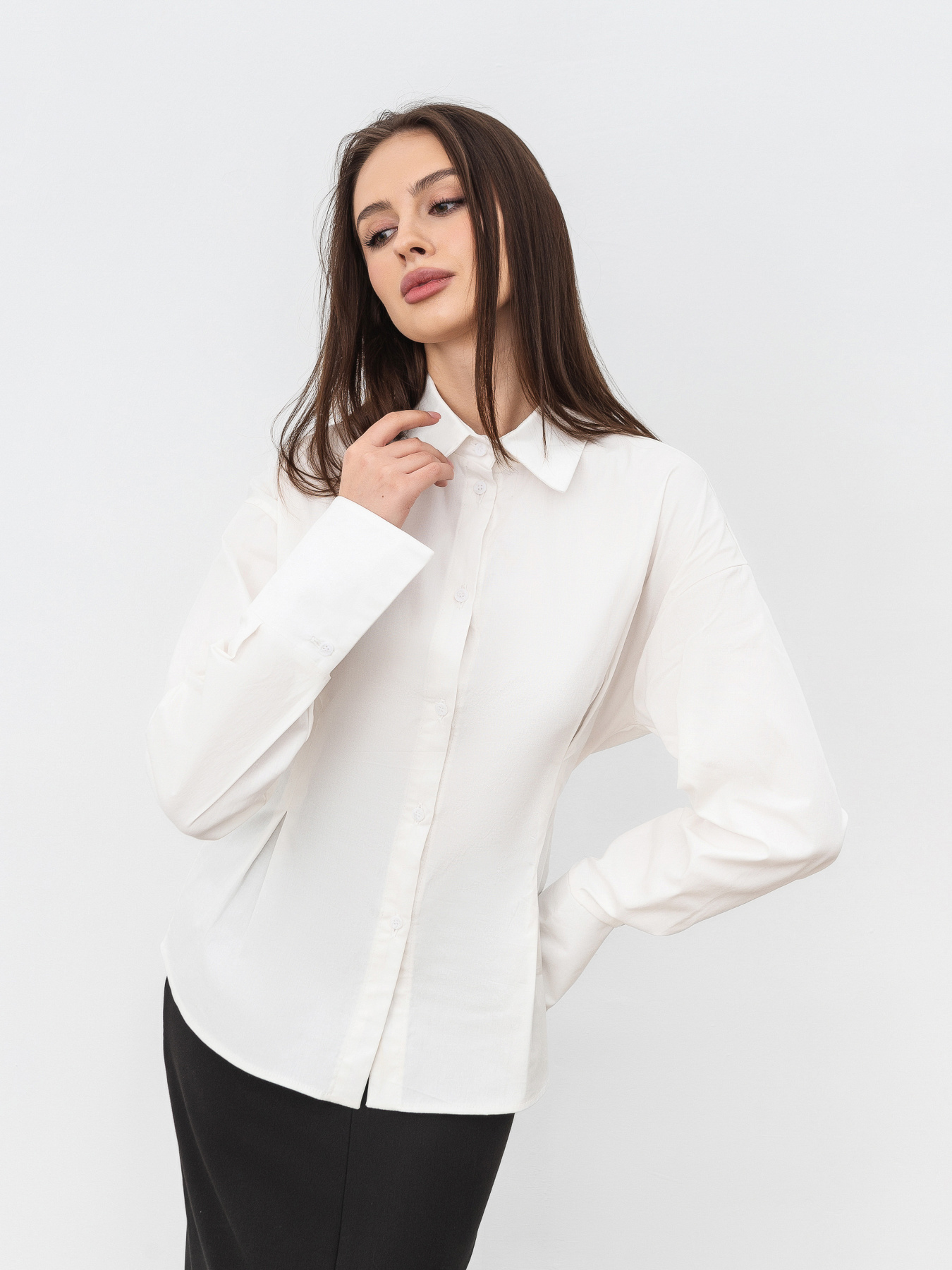 Рубашка повседневная Romashka Акцентна модель 201025502091 Фото