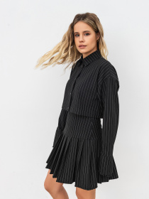 Рубашка повседневная Romashka Коротша ніж базова модель 201025304101 Фото