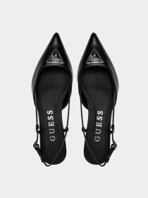 Сандалии GUESS модель FLPJES-LEA05-BLACK Фото
