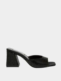 Шлёпанцы Steve Madden модель SM11002850 BLACK CRYSTAL Фото
