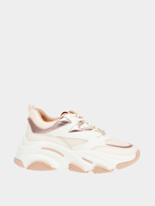 Кроссовки Steve Madden модель SM19000096 CREAM ROSE GLD Фото