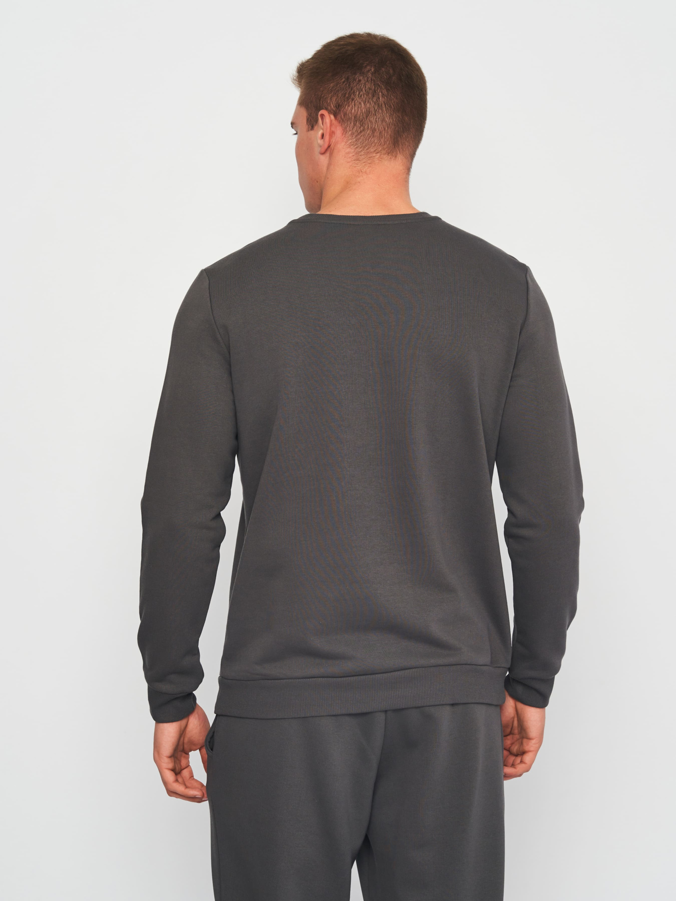 Свитшот Роза модель 210542_dark_gray Фото