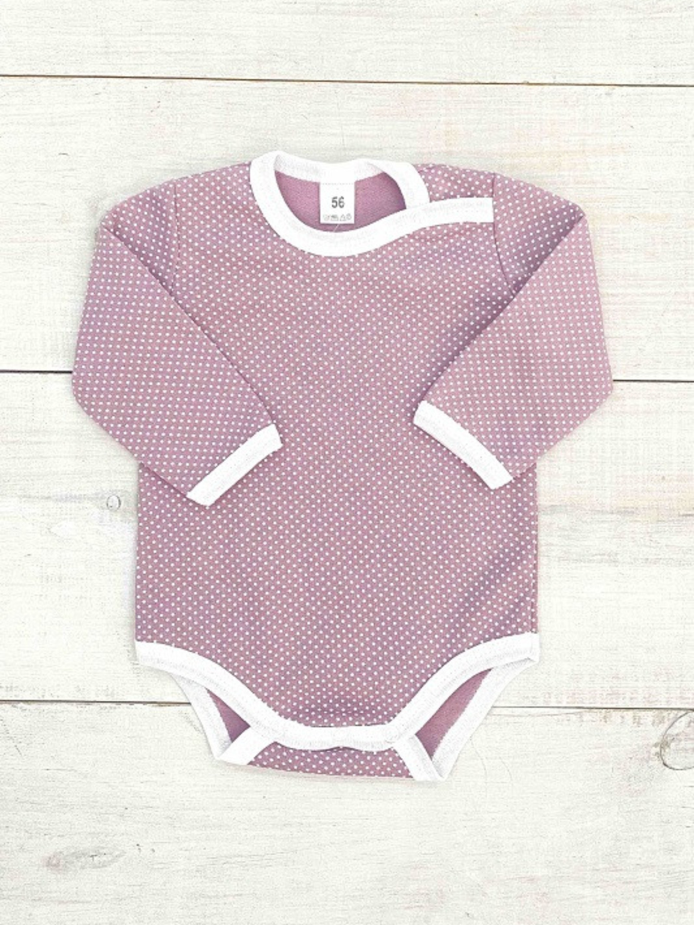 Боди для младенцев Носи своє модель 5010-024-5-goroh-temno-pudrovij Фото