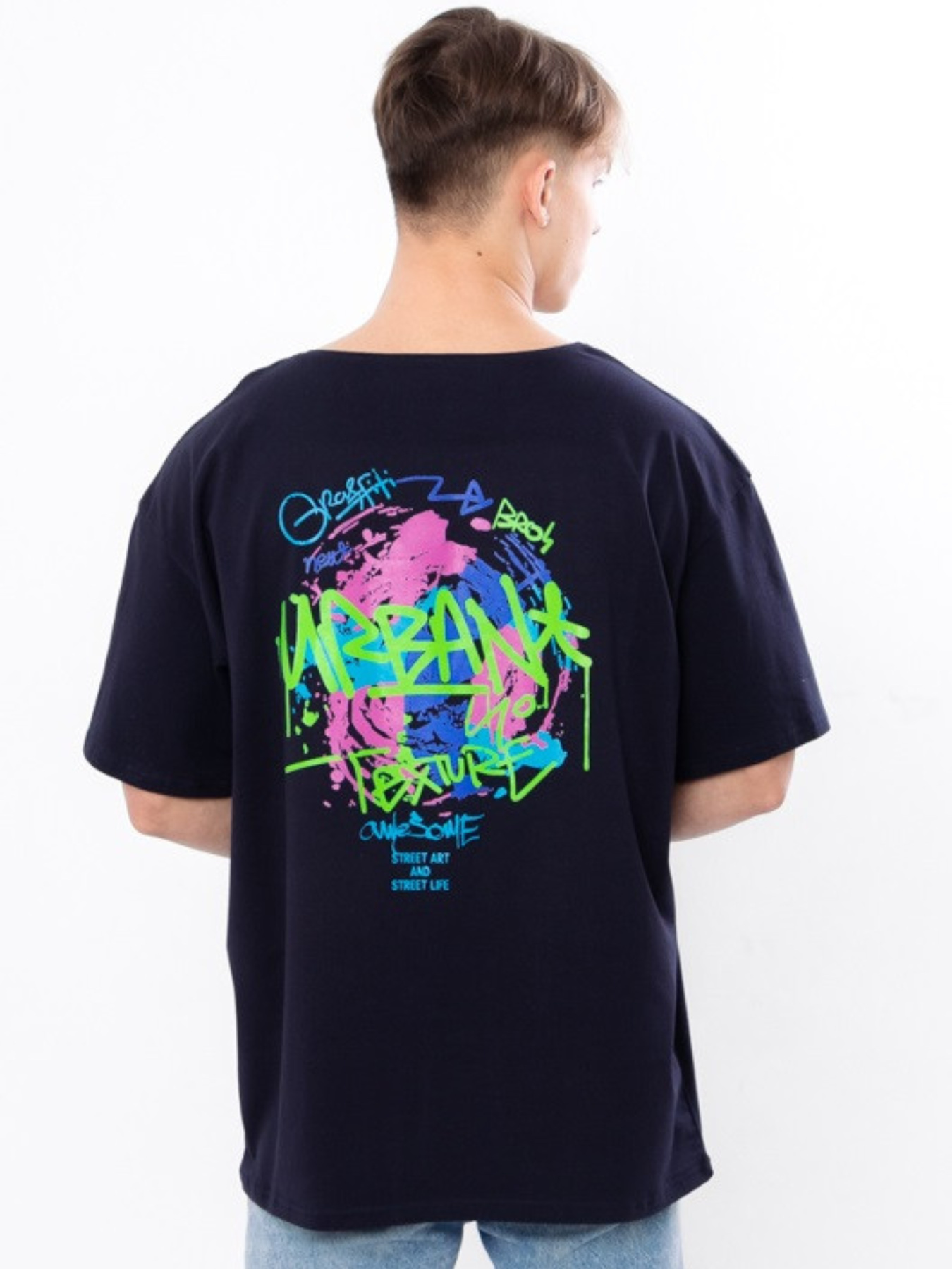 Футболка Носи своє модель 3121-036-33-chornilxno-sinj-urban Фото